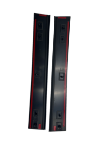 Moulure de garniture de pilier B pour <span class=keywords><strong>porte</strong></span> <span class=keywords><strong>coulissante</strong></span> extérieure de voiture 5020667AA 5020666AA Compatible avec Dodge/Chrysler Fabrication d'origine - Product Image 4