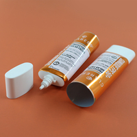 Tube Kemasan Kosmetik Aluminium Plastik Lunak untuk Krim Tabir Surya, Krim BB, dan Lotion Perawatan Kulit, Ukuran 30ml dan 60ml, Custom ABL