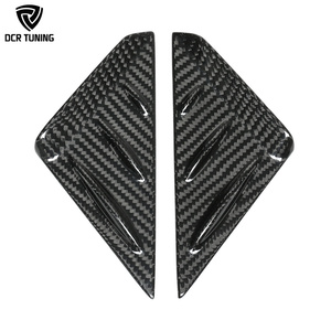 Copertura Triangolare in Vera Fibra di Carbonio per Montante A della Porta GT3 RS, 2 Pezzi, per Porsche Taycan 911 991 718 981 - Product Image 3