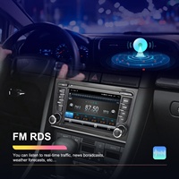 Radio para Auto Podofo 2+64G 7'' Android con CarPlay/Android Auto/GPS/WiFi/RDS/Radio por Red para Audi A4/B6/B7/RS4 para Seat Exeo
