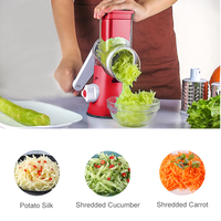 Multifunctionele Handmatige Trommel Groentesnijder Chopper Keuken Aardappel Cutter Grinder Machine Multifunctionele Groente