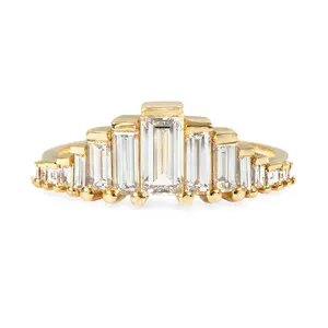 14k 18k позолоченные кольца Vermeil минималистичные роскошные кольца для мороженого цена стерлингового серебра 925 обручальные кольца