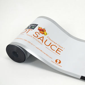 Usine de gros personnalisé imprimé automatique rouleau de Film pour Sauce emballage petit <span class=keywords><strong>Ketchup</strong></span> Sachet café poudre film plastique - Product Image 1