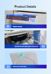 5K Swing Rotor Benchtop Lab Centrifuge | Stainless Steel Construction 5000rpm 4390*g RCF 44kg 415x590x355mm Designed Resin - Product Image 2