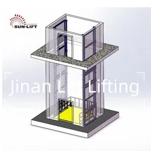 Высококачественная китайская платформа для покупок, лифт для склада, широко используемая Строительная площадка, Подъемные столы