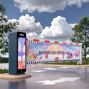 Bền thương mại quảng cáo tự động thông minh bãi đậu xe lối vào cổng rào cản với thiết kế thời trang - Product Image 1