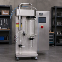 Sécheur par pulvérisation haute capacité 2L pour le séchage de la pâte avec chauffage électrique pour l'extrait de thé vert, machine de traitement alimentaire et chimique