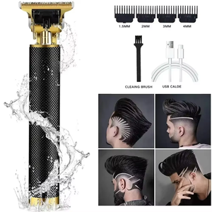 Cortadora de Pelo T9 con Diseño de Rejilla, Recortadora de Pelo USB Recargable, Afeitadora Eléctrica, Regalo para Novio - Product Image 1