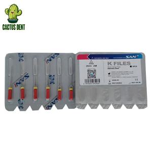 Instruments endodontiques dentaires Alésoirs de limes <span class=keywords><strong>Endo</strong></span> 21mm 25mm/Produits dentaires SANI lime K à usage manuel - Product Image 3