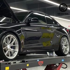 Jantes forgées monobloc encastrées à double cinq branches de 18 à 24 pouces, finition brossée, nouvelles, personnalisées 5x112 5x120 20 pour <span class=keywords><strong>APEX</strong></span> VS - 5RS BMW Audi - Product Image 5