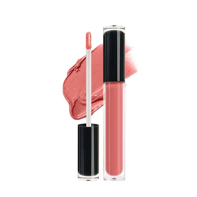 Heißer langanhaltender Lipgloss Kosmetik wasserdichter Samtige Lipglasur 8 Farben 1-teiliges Make-up Großhandel matter flüssiger Lippenstift