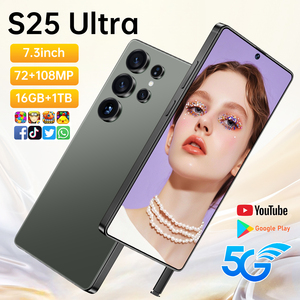 Nhà Máy Bán Buôn S25 Siêu Cộng Với 5G Điện Thoại Thông Minh Dual <span class=keywords><strong>Sim</strong></span> <span class=keywords><strong>Android</strong></span> 15 16GB + 1TB Bộ Nhớ Mặt Mở Khóa Thế Hệ Mới Điện Thoại Di Động - Product Image 4