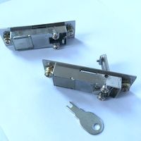 Serrure de panneau électrique en alliage de zinc durable de haute qualité pour armoire dissimulée ou boîte en bois