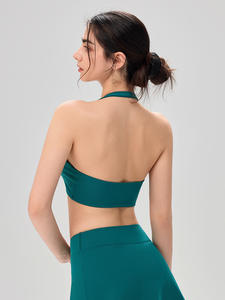 Nouveauté 2026 – Vente en gros de vêtements : Haut de yoga pour femme, soutien-gorge de sport à dos ouvert, vêtements de sport pour femme, hauts ajustés sur mesure pour femme - Product Image 6