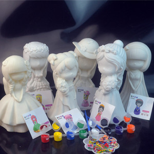 <span class=keywords><strong>Arte</strong></span> y artesanía Fabricación de <span class=keywords><strong>arte</strong></span> fluido Vinilo Blanco Embrión Diy Fluido Oso violento Pintura acrílica Hucha Juguete de personaje de dibujos animados - Product Image 2