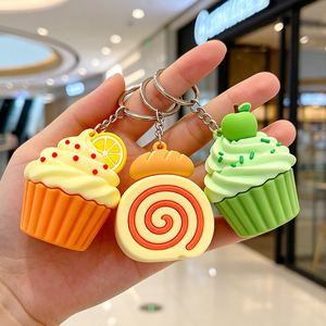 Factory Wholesale High Quality Customized Double Sides Cartoon Customized <b>Keychain</b> Charms with Personalized logo - Product Image 5