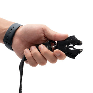 Correa de perro con hebilla de liberación rápida, correa de entrenamiento elástica ajustable con Clip de rana para correr al aire libre, caminar táctico - Product Image 4