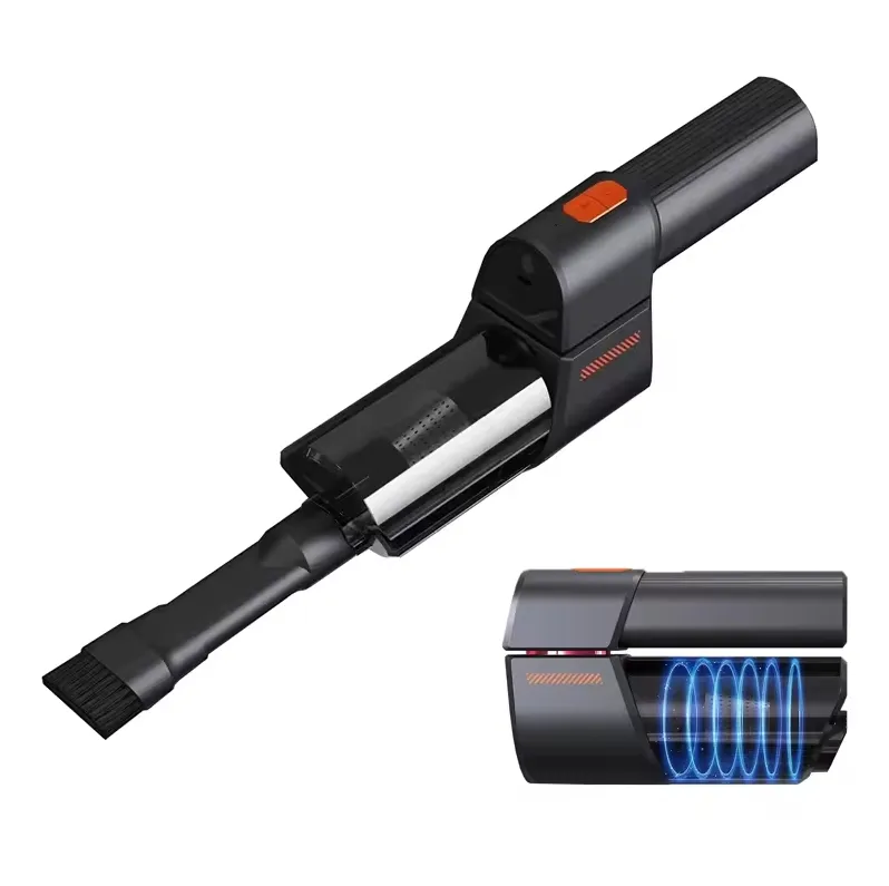 New Haoyu Vacuum Cleaner Y-H19 Folding Rotatable Brushless Anti-electrocution 180 rotation Handheld Vacuum Cleaner For Car