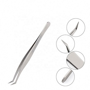 Pinzas <span class=keywords><strong>de</strong></span> punta <span class=keywords><strong>de</strong></span> 60 grados <span class=keywords><strong>de</strong></span> acero inoxidable al por mayor ELITER, pinzas extensoras para <span class=keywords><strong>pestañas</strong></span>, pinzas aplicadoras, extensión <span class=keywords><strong>de</strong></span> <span class=keywords><strong>pestañas</strong></span>, levantamiento <span class=keywords><strong>de</strong></span> <span class=keywords><strong>pestañas</strong></span> - Product Image 1