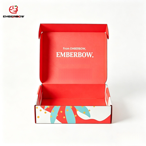 Hot Sale Kraft Corrugated Mailer <b>Box</b> Biodegradable Compostable Environmental Clothing Packaging Portable Custom <b>Box</b> - Product Image 1