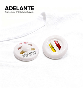 Nhà máy cung cấp trực tiếp e-bit 50 mm Vòng Tròn Trắng ABS mực cứng với pin EAS Hệ thống chống trộm thẻ cho cửa hàng quần áo - Product Image 2