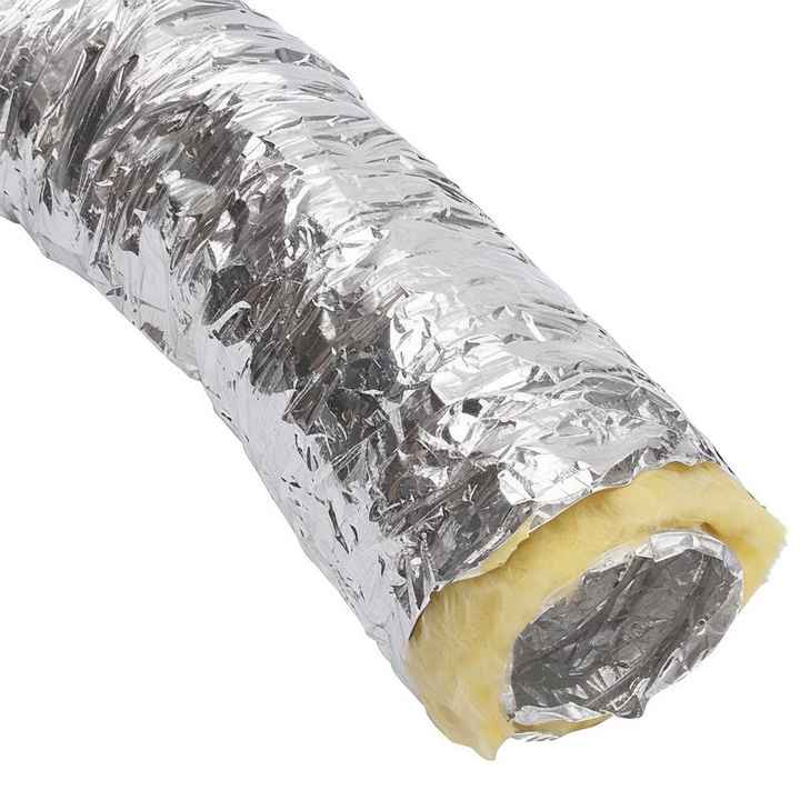 Glosok high quality aluminum flexible air insulted duct 405 inner tube