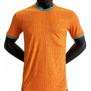 Maglie da Calcio Mario De Felt della Costa d'Avorio di Alta Qualità per Uomo 2026-27, Maglie Estive Personalizzate a Manica Corta Traspiranti - Product Image 3