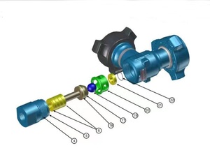 วาล์วระบายแรงดันนิรภัยฉุกเฉิน API 6A แบบเกลียว ขนาดพอร์ต 2 นิ้ว รองรับแรงดัน 15000psi - Product Image 4