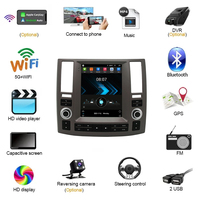 Écran tactile stéréo de voiture Android 11 2 Din 9.7 pouces Tesla Style Multimedia Car Dvd Player pour Infiniti FX35 2006 ~ 2009