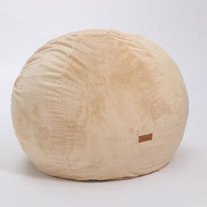 Soft Fur Chair <strong>Yellow</strong> Bed Sofa Modern Child Sofa Plush <strong>Bean</strong> <strong>Bag</strong> - Product Image 6