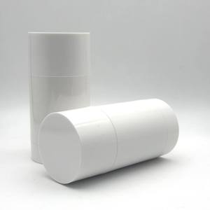 Envase de desodorante en barra giratorio personalizado de 30g 50g con tapas dosificadoras AS blancas, envase roll-on para crema corporal y lápiz labial - Product Image 5