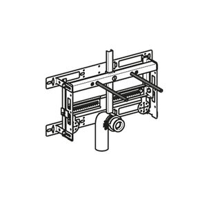 COMBIFIX ITALIA Outil de tournage de module de bidets suspendus en acier inoxydable avec coude - Product Image 3