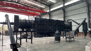 Máquina peladora de pintura de perfil de aluminio, latas UBC, horno de eliminación de pintura, estufa de carbonización a la venta - Product Image 5