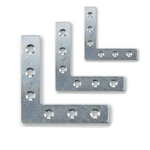 Custom OEM ODM Stainless Steel Marble Angle Mending Plate Timber Connector Bracket Mending Joining Plates