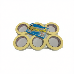 Nastro Adesivo per Pittori Mnj 2,4cm X 30m, Adesivo in Gomma Sensibile alla Pressione, Monofacciale, Senza Residui - Product Image 2