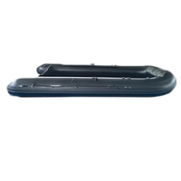 Bateau de pêche gonflable Bellyboat élargi et résistant à l'usure en PVC pour 8 personnes, écologique