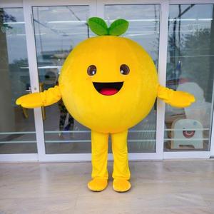 Shengye Mascot Factory Brand Manufacturer Cartoon Walking Plant Fruits Orange Inflatable Mascot <strong>Costume</strong> In Life Size Fit Adult - Product Image 1