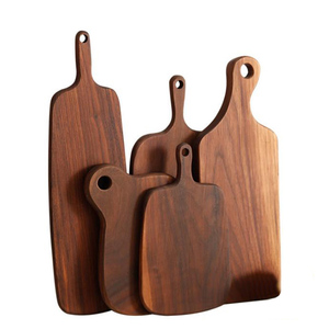 Batterie de cuisine vente en gros <span class=keywords><strong>planche</strong></span> à pain en bois foncé <span class=keywords><strong>planche</strong></span> à découper en bois <span class=keywords><strong>pour</strong></span> traiteur de vacances - Product Image 2