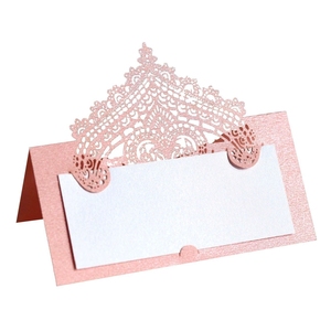 <span class=keywords><strong>Segnaposto</strong></span> in Pizzo Tagliato al Laser, Numeri <span class=keywords><strong>da</strong></span> Tavolo Neri Traforati per Matrimoni, <span class=keywords><strong>Segnaposto</strong></span> in Stile Europeo per Disposizione dei Posti a Sedere - Product Image 2