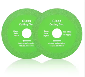 Disco diamantato da 115mm per taglio di vetro per seghe in marmo ceramica per brasatura di giada mola per smerigliatrice angolare strumenti rotanti - Product Image 4