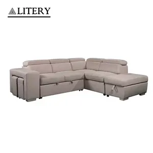 Living room sofas super modern style living room furniture top quality l shape couch living room sofa bed