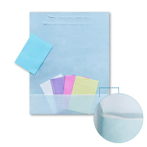 Adult paper bibs, paper film composite bibs, catering bibs, oil-proof, dirt-proof, dust-proof bibs for hospitals and dental - Product Image 4