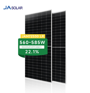 JA Deep Blue 3.0 Pro n-loại Tấm Pin Mặt Trời 585W bifacial 585W <span class=keywords><strong>PV</strong></span> mô-đun kính đôi perc hiệu quả cao bifacial mô-đun năng lượng mặt trời - Product Image 1