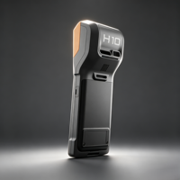 Terminal de point de vente intelligent H10P Android 14 avec imprimante thermique 58 mm, NFC, scanner 1D/2D, 2 Go DDR3, 32 Go pour la logistique de détail
