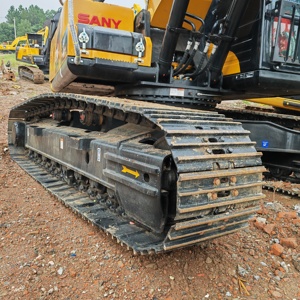 Excavatrice SANY SY215C SY215 d'occasion, 21 tonnes, godet de 0,8 m, chenilles de 600 mm, marque japonaise, moteur Isuzu, moteur hydraulique et engrenages à vendre - Product Image 5