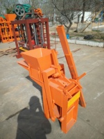 Machine à fabriquer des briques d'argile manuelle QMR2-40, machine à blocs de terre compressée