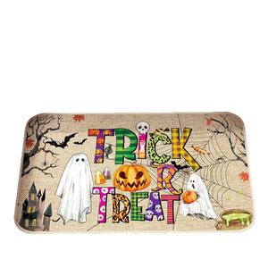 Tapete de Piso Reversível Moderno para Halloween, Abóbora de Outono, Ação de Graças, Antiderrapante, Ecológico, Lavável, com Padrão Inovador para Porta - Product Image 2