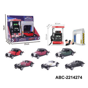 Giocattoli fortunati stazione di benzina lega coleottero simulazione auto Set <span class=keywords><strong>scarabeo</strong></span> giocattolo regalo di compleanno auto - Product Image 5