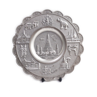 Support de gravure personnalisé, plaque de logo en métal, remise de prix rond, trophée, médaille, souvenir
