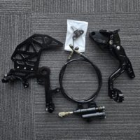 Kit complet de protection flottante pour frein arrière Sur Ron Ultra Bee, double étrier, haute performance, à fixer par boulons, en aluminium CNC 7075 flottant